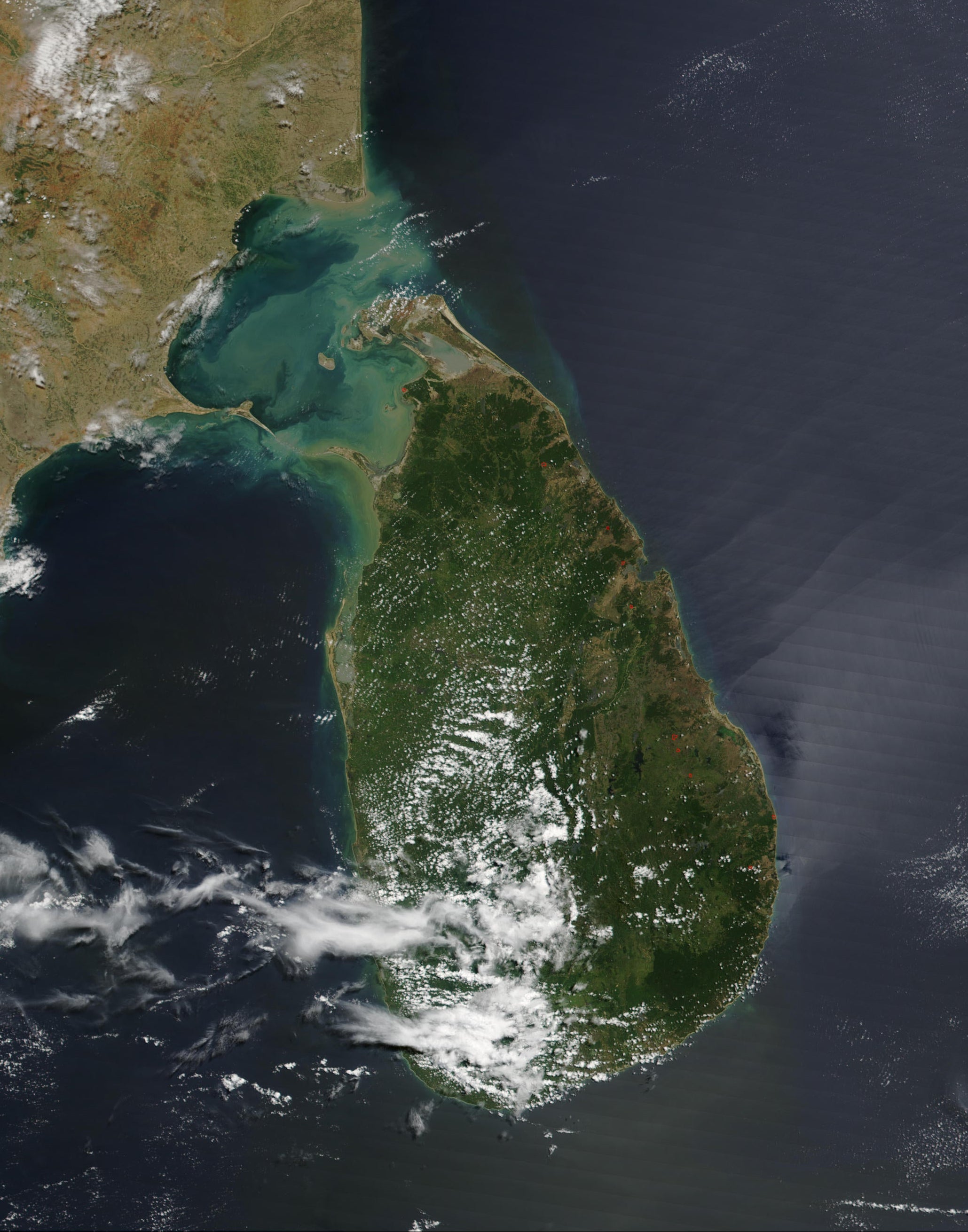 Sri Lanka map