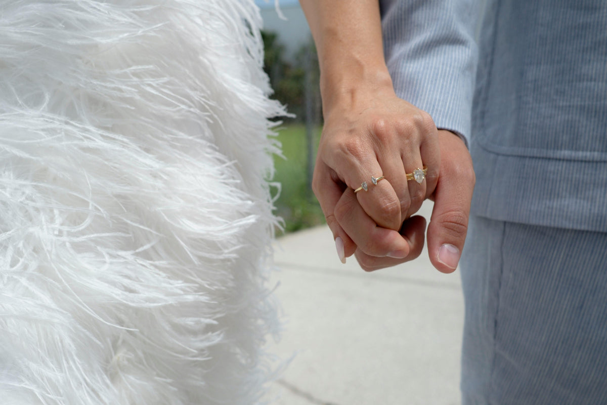 Vow renewal editorial visual